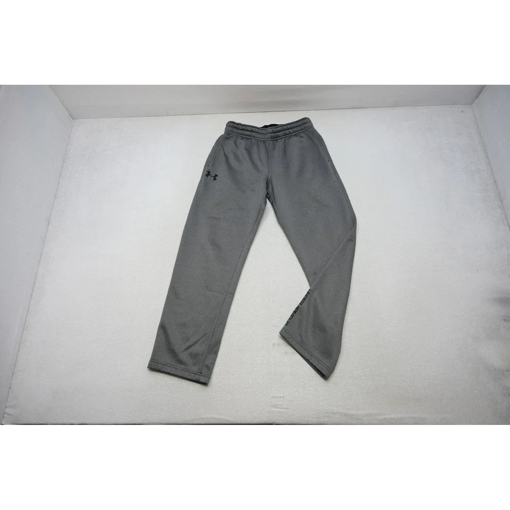 Under Armour Sweatpants Mens Medium Gray Storm ColdGear Fleece Excellent